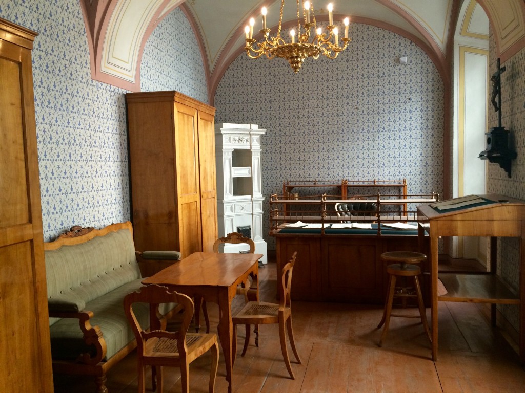 Hier hat einst Franz Grillparzer gearbeitet.